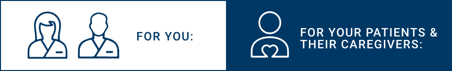 For nurses and for patients and caregivers