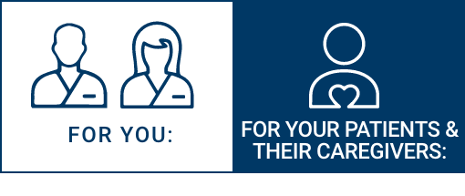 For nurses and for patients and caregivers