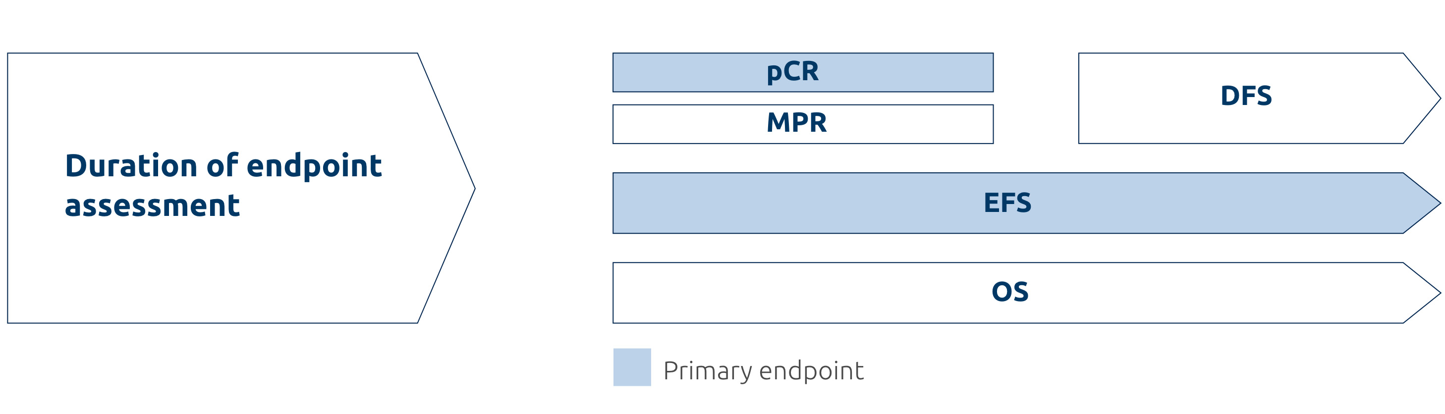 Duration of endpoint assessment diagram